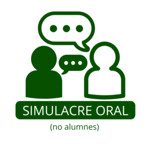 Simulacre examen oral no alumnes